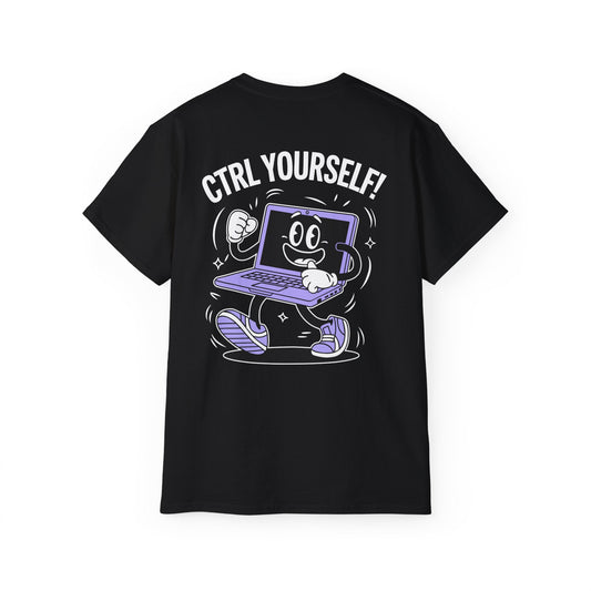 CTRL Yourself - Unisex Tee - BLACK