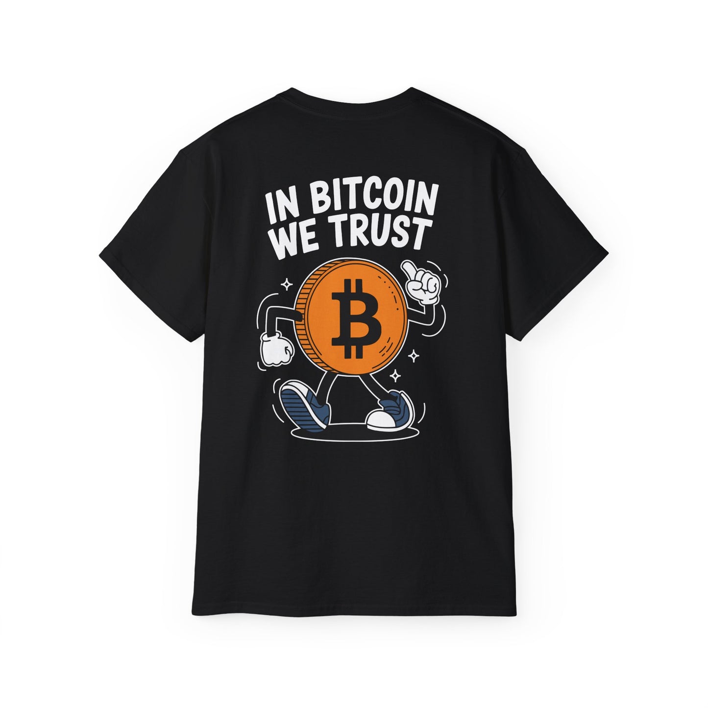 In Bitcoin We Trust - Unisex Tee - BLACK